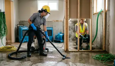 Basement flood cleanup in Lowell, MA for water damage restoration service