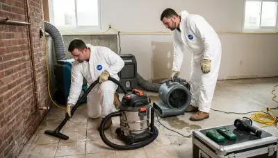 Burst pipe water damage cleanup in Lowell, MA for homes and emergency water removal