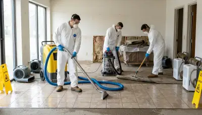 Flood damage cleanup in Lowell, MA for homes after heavy rain and water intrusion