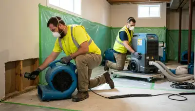 Structural drying service in Lowell, MA for water-damaged homes and moisture removal