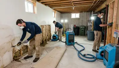 Water damage restoration team serving Lowell, MA for fast residential and commercial cleanup