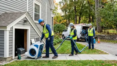 Water damage restoration team serving Lowell, MA for fast cleanup and repair