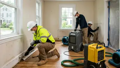 Water damage restoration team serving Lowell, MA for fast cleanup and repair
