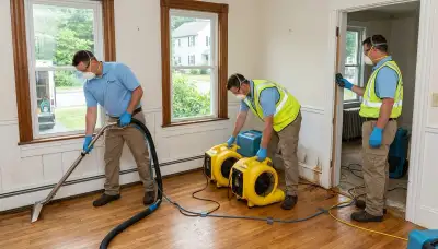 Water damage restoration services in Lowell, MA for homes and businesses