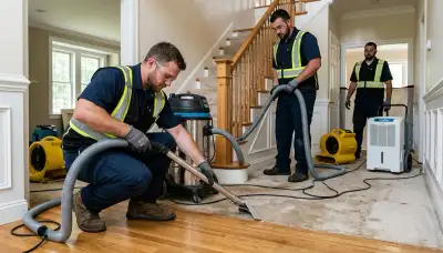Water damage restoration team serving Lowell, MA for emergency cleanup and repairs